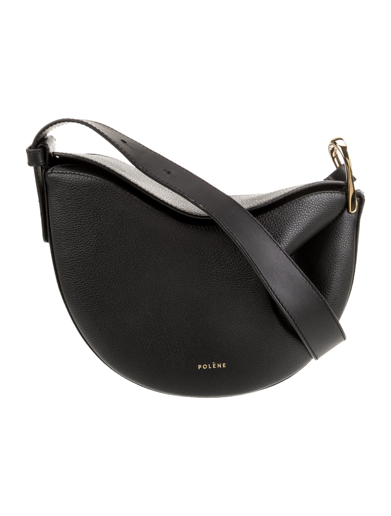 Polène Leather Crossbody Bag