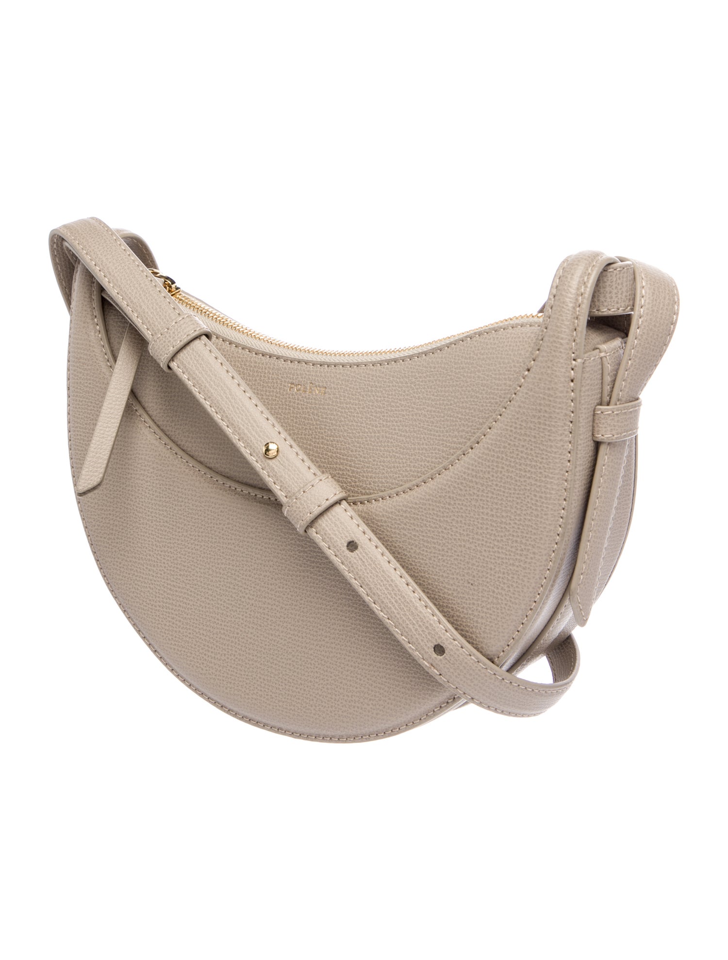 Polène Leather Messenger Bag