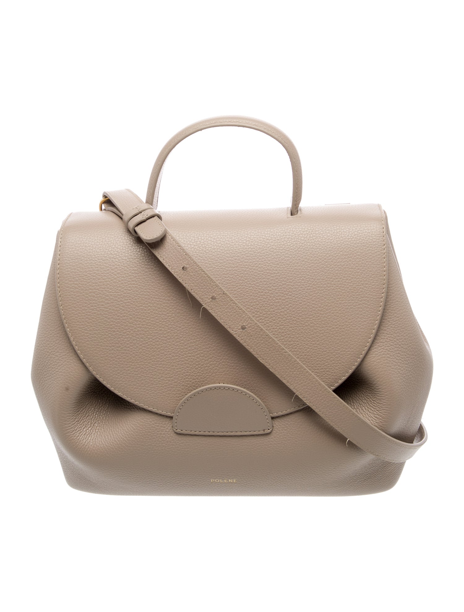 Polène Leather Crossbody Bag