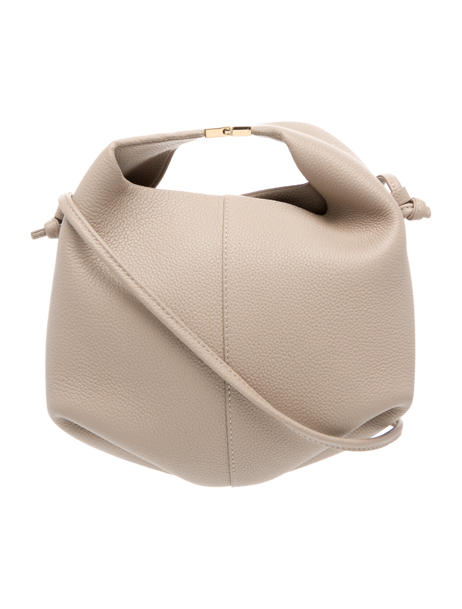 Polène Leather Crossbody Bag