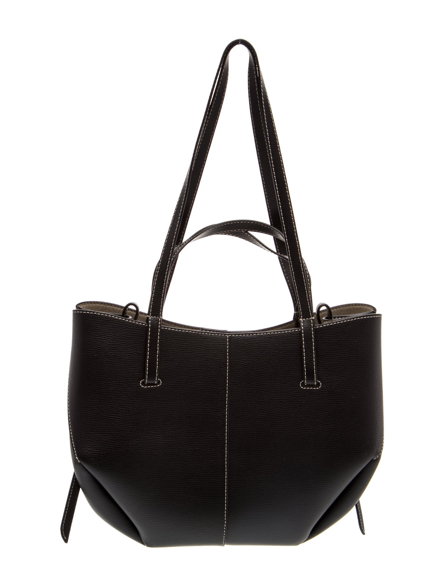 Polène Leather Shoulder Bag