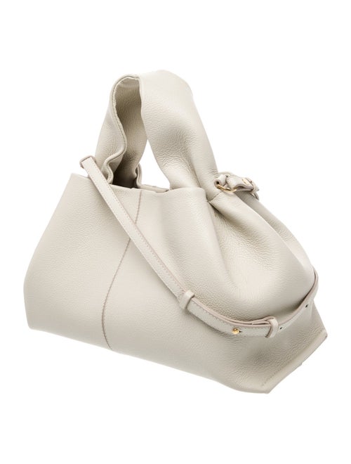 Polène Leather Top Handle Bag