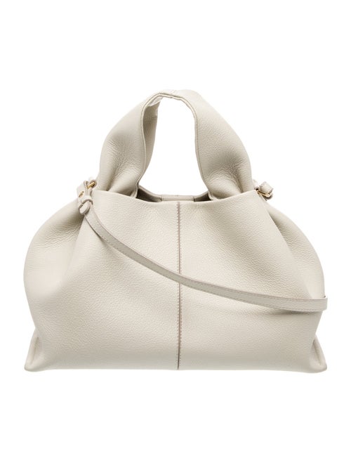 Polène Leather Top Handle Bag