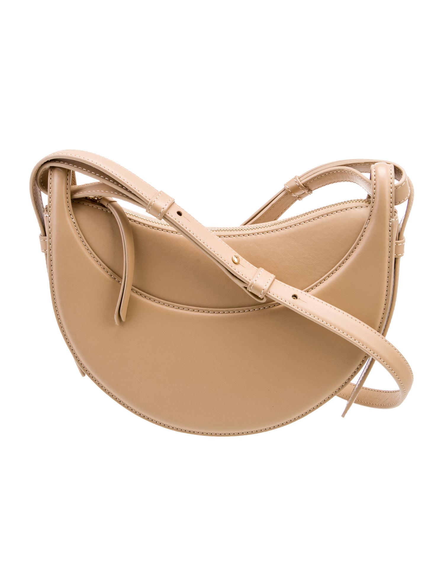 Polène Leather Shoulder Bag