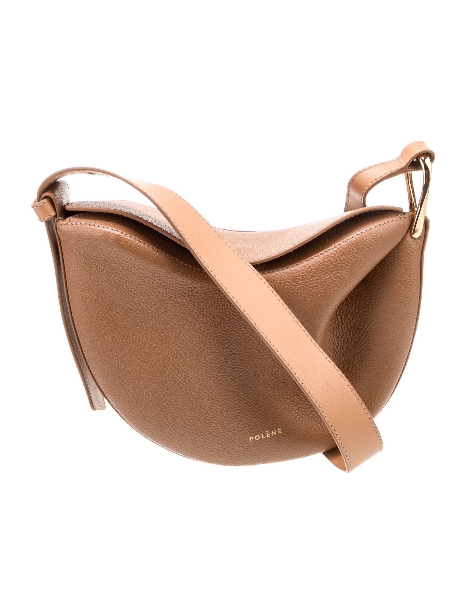 Polène Leather Shoulder Bag