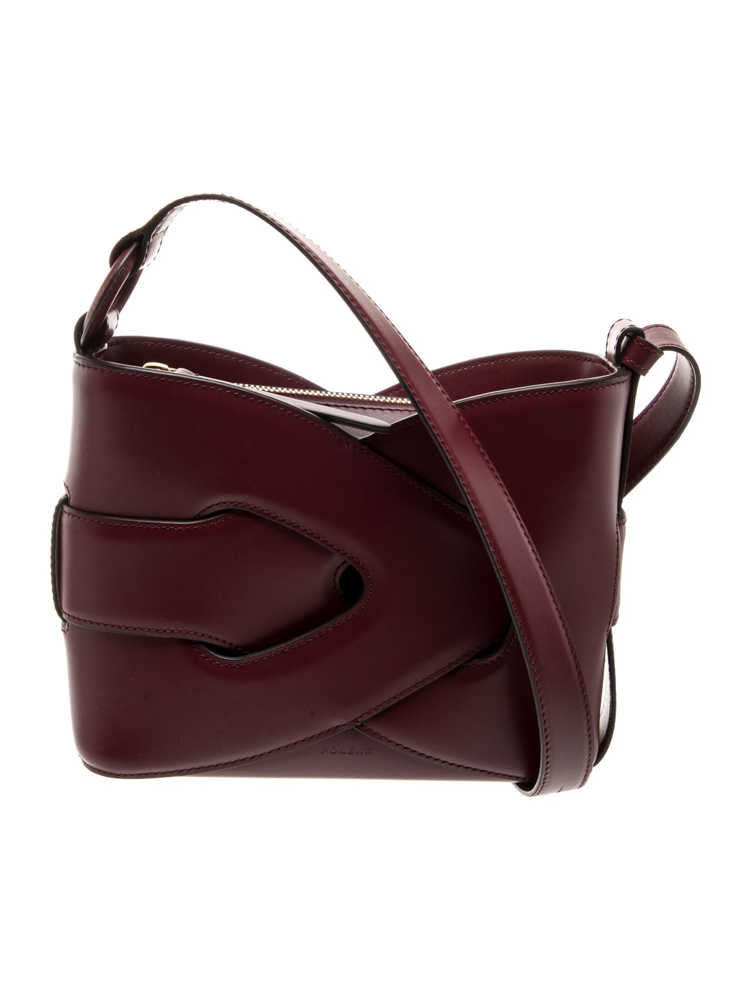 Polène Leather Shoulder Bag