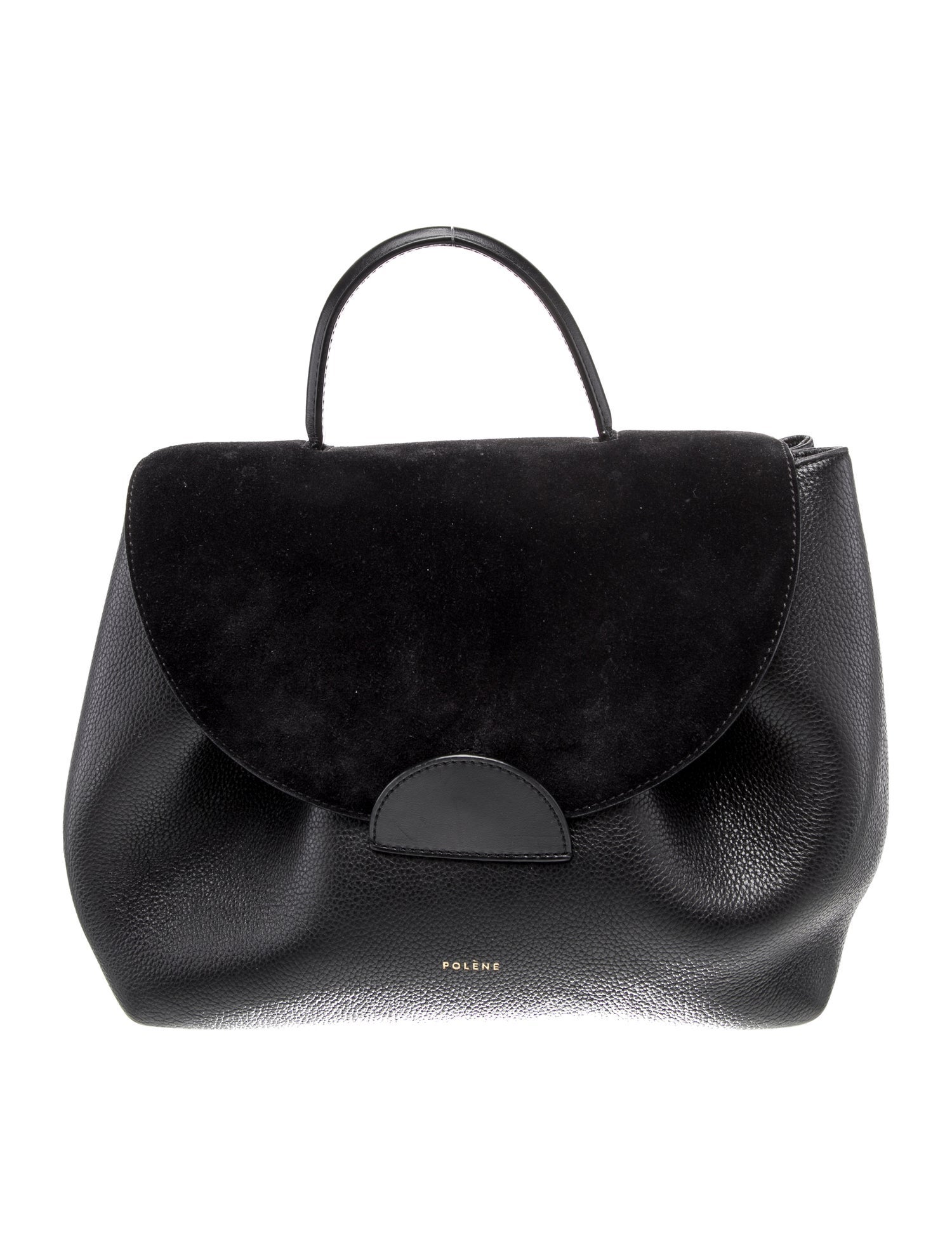 Polène Leather Shoulder Bag