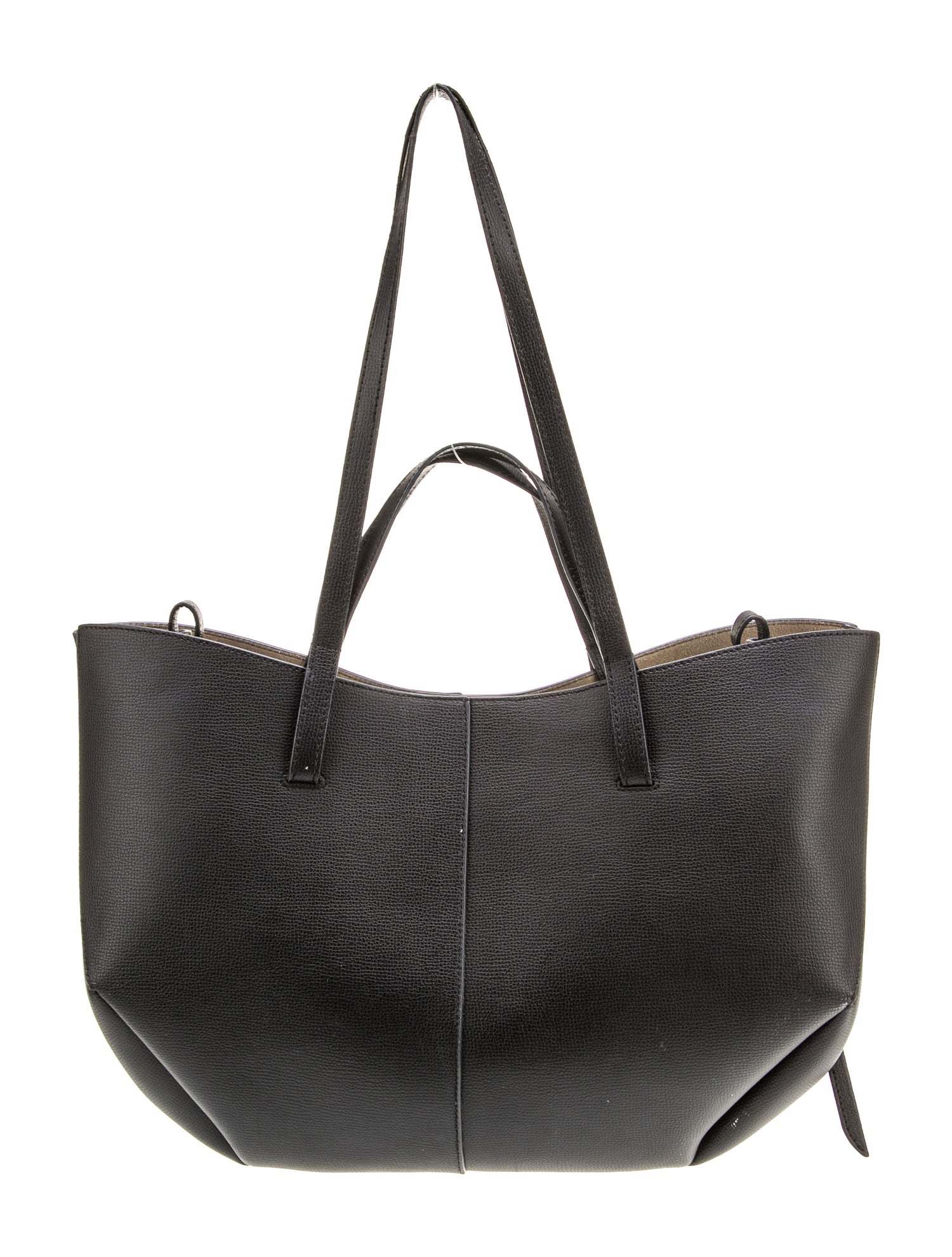 Polène Leather Top Handle Bag