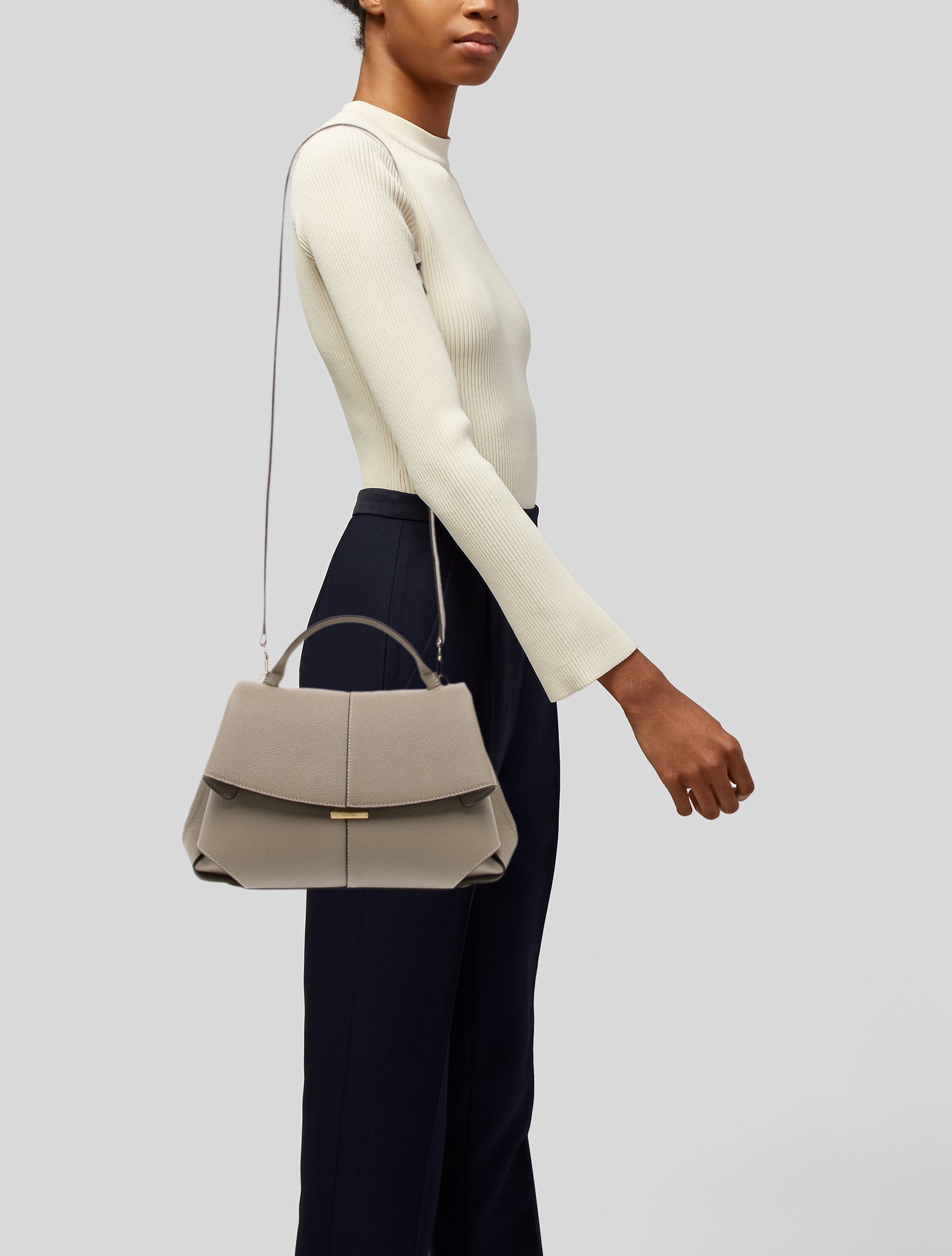 Polène Leather Mokki