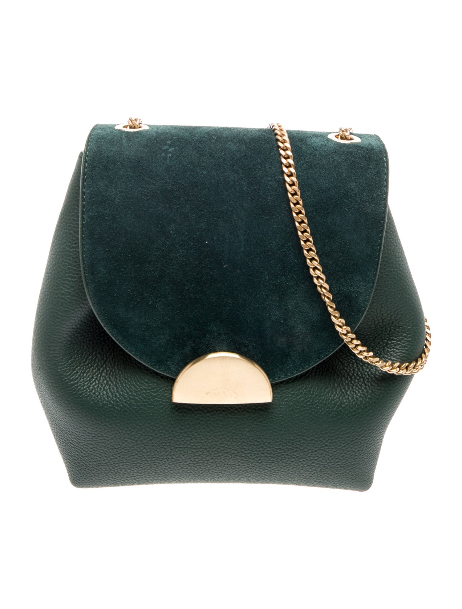 Polène Leather Crossbody Bag