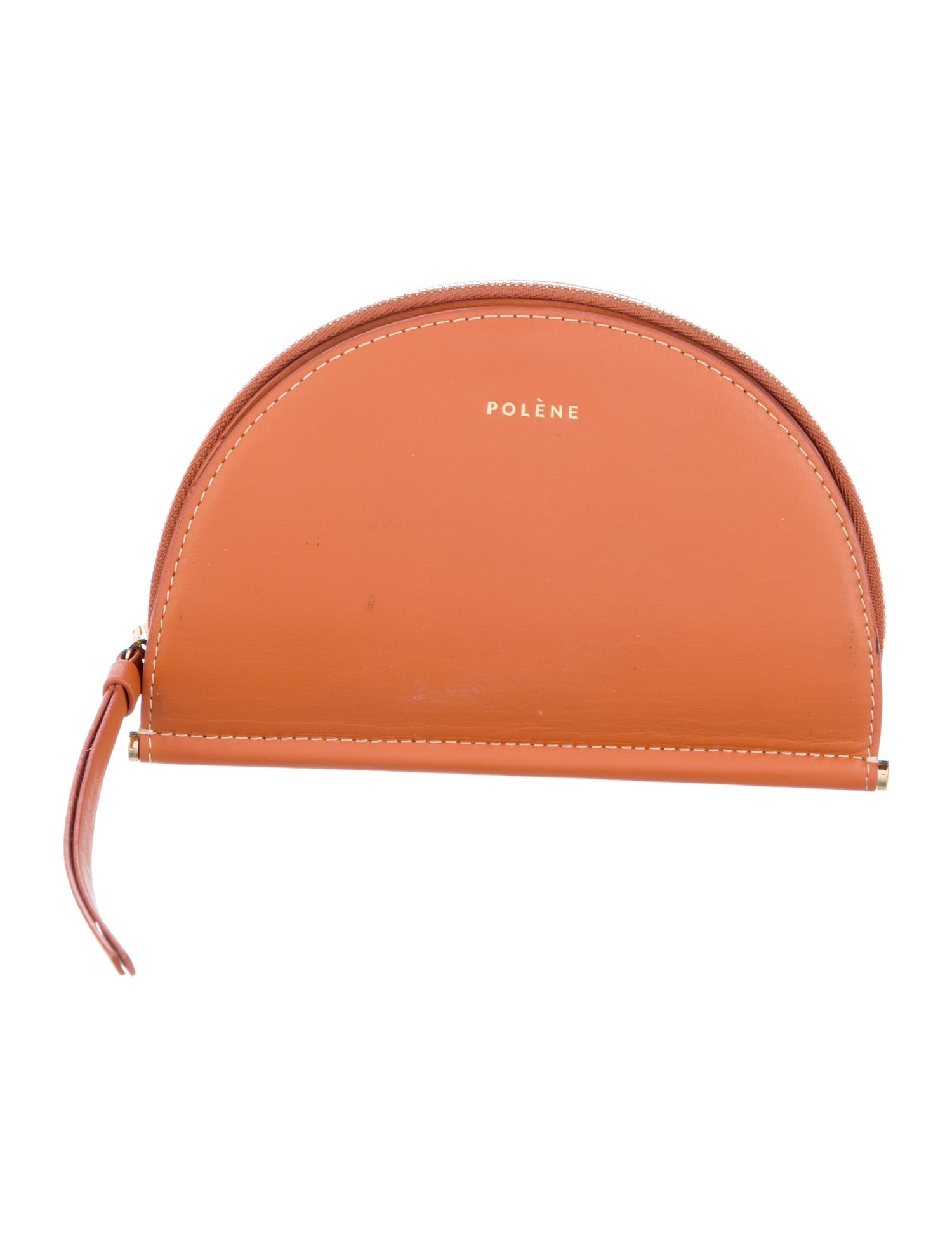 Polène Leather Wristlet