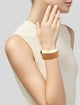 Polène Leather Ormé Cuff Bracelet