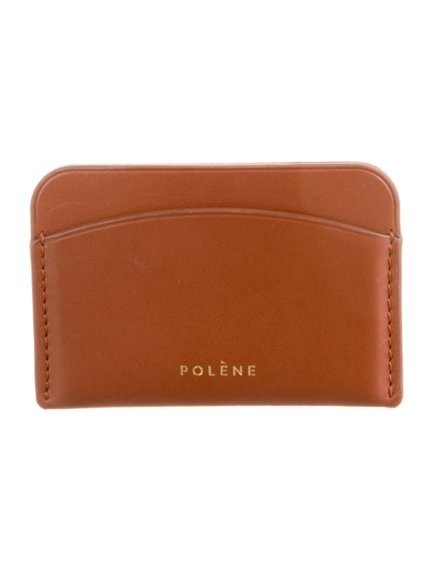Polène Leather Compact Wallet