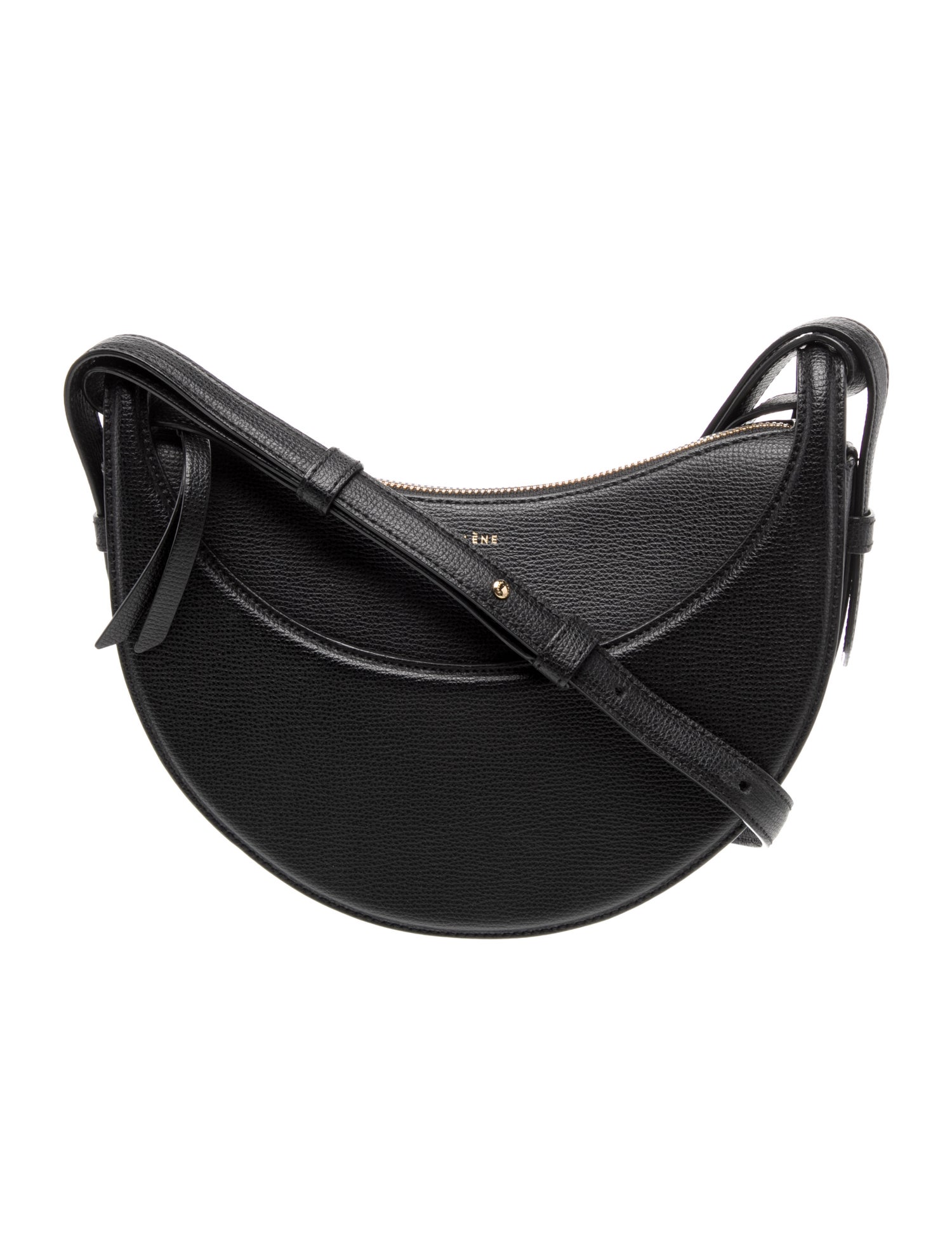 Polène Leather Messenger Bag