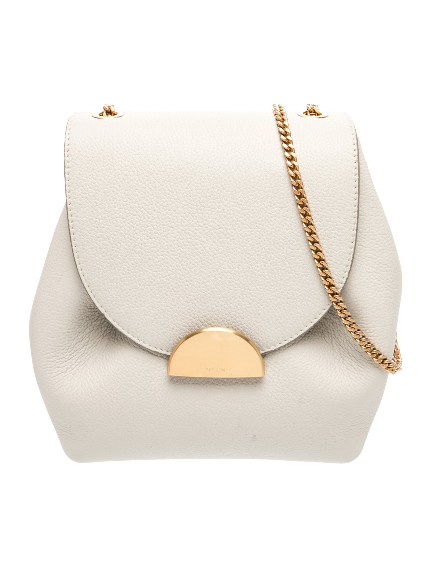 Polène Leather Crossbody Bag