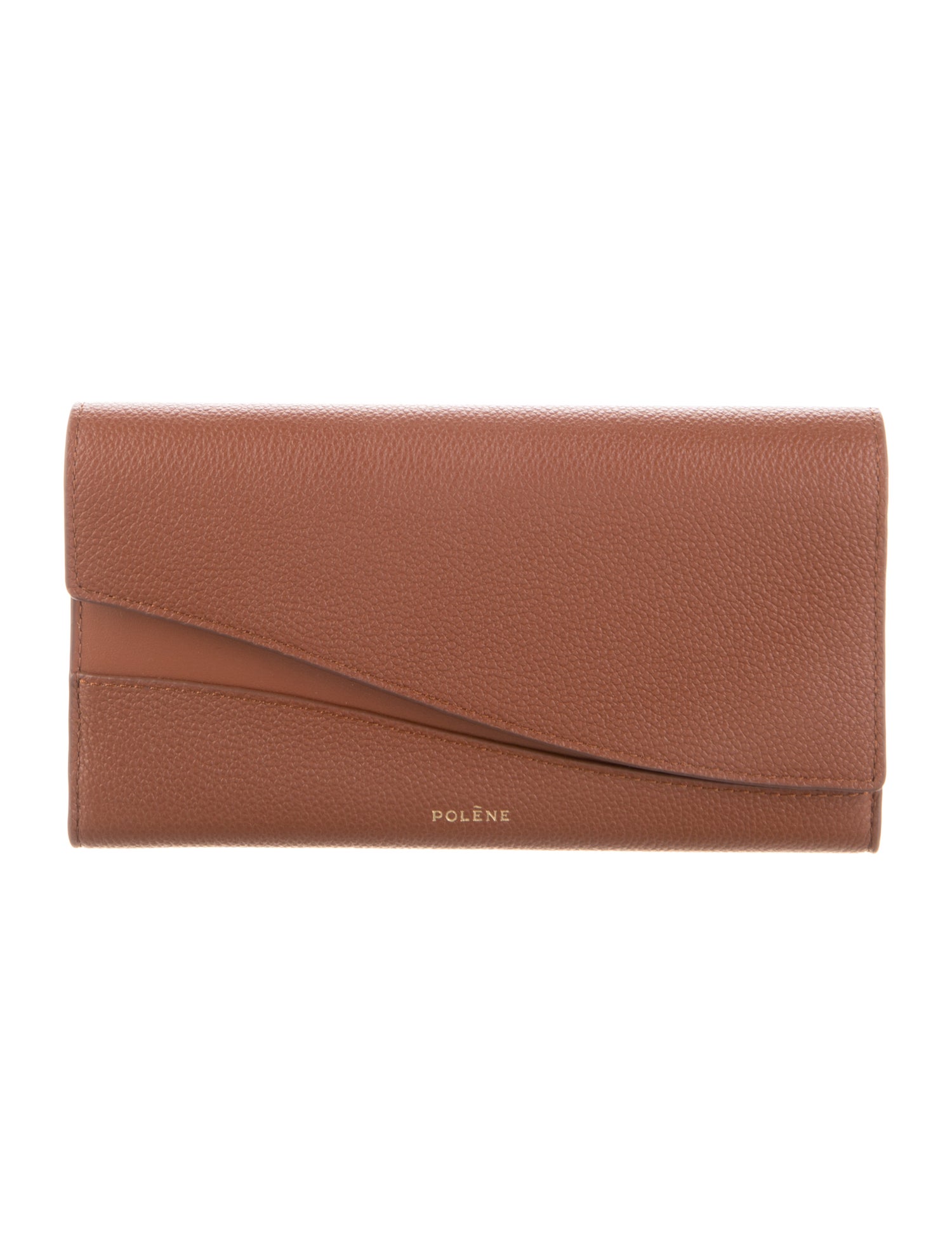 Polène Leather Continental Wallet
