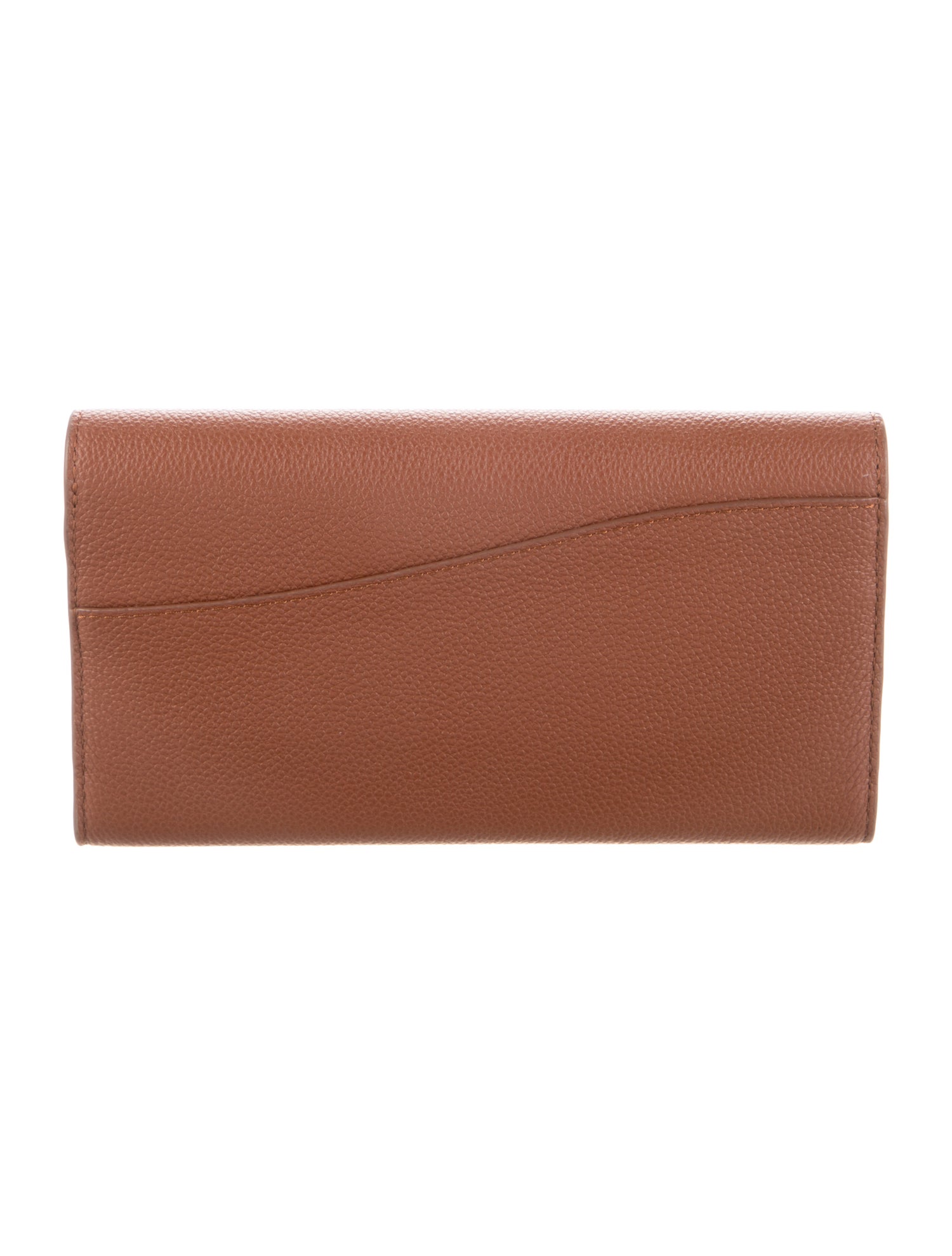 Polène Leather Continental Wallet
