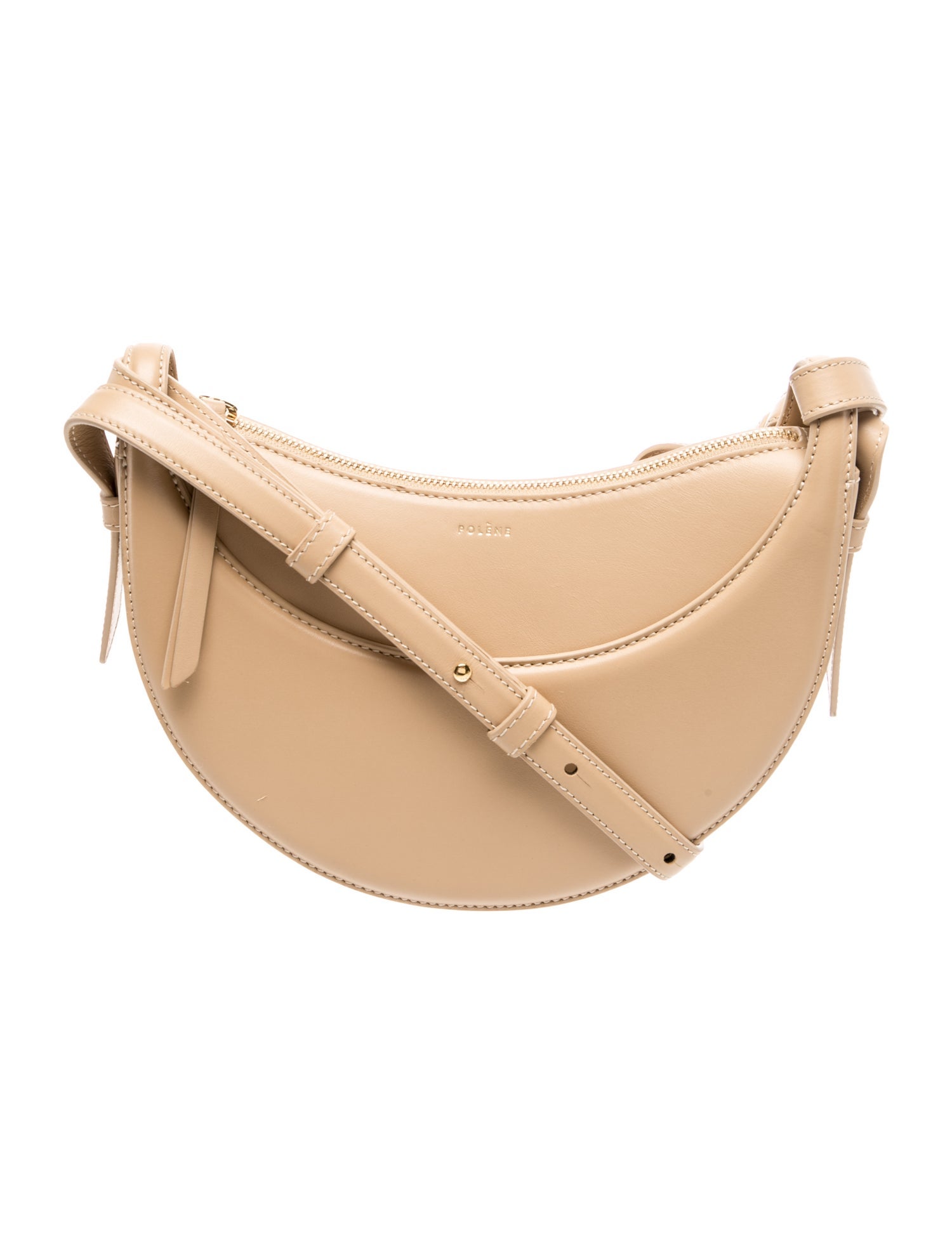 Polène Leather Shoulder Bag