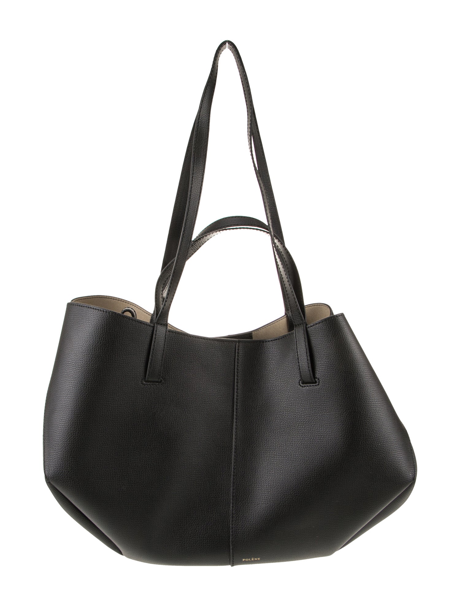 Polène Leather Shoulder Bag