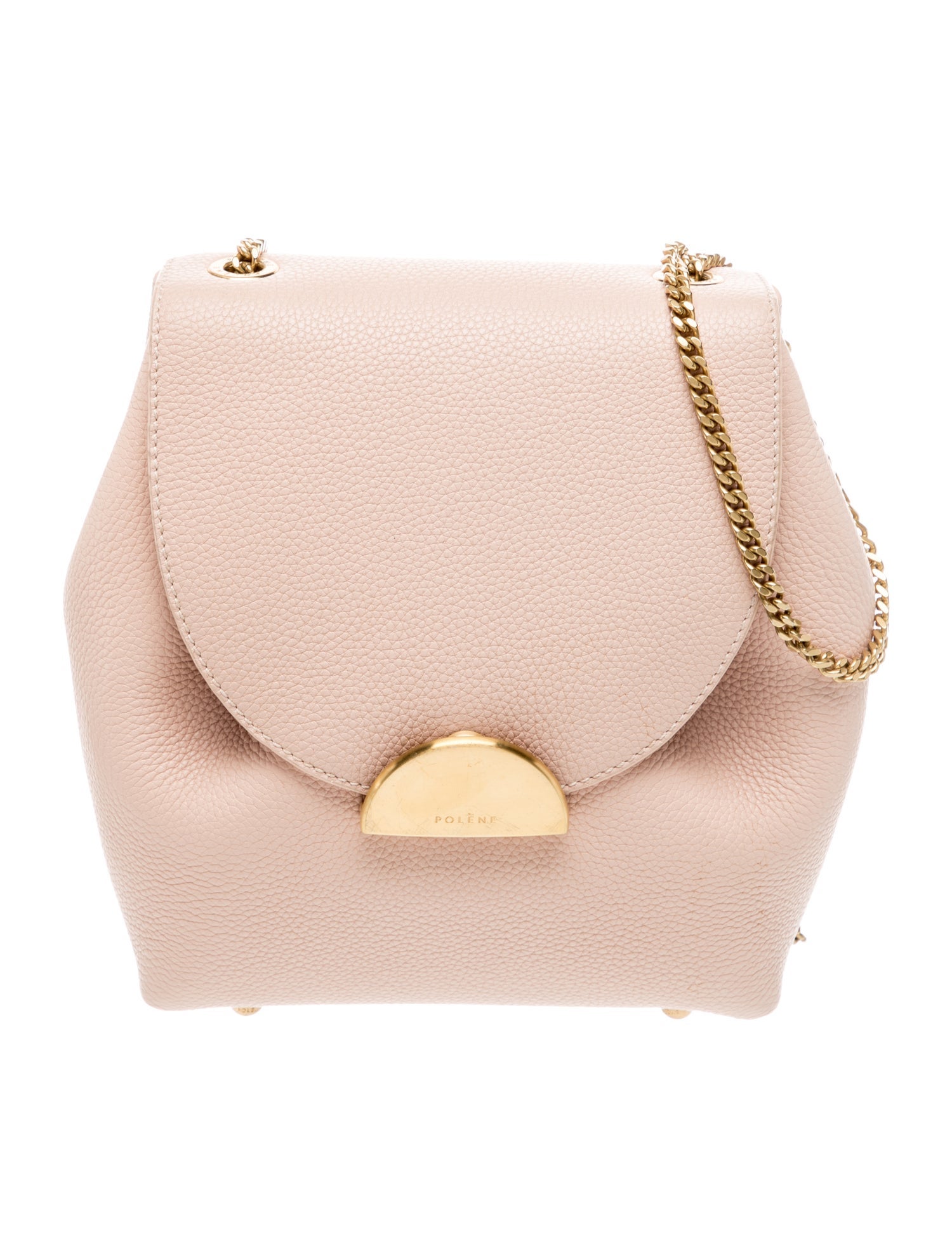 Polène Leather Crossbody Bag