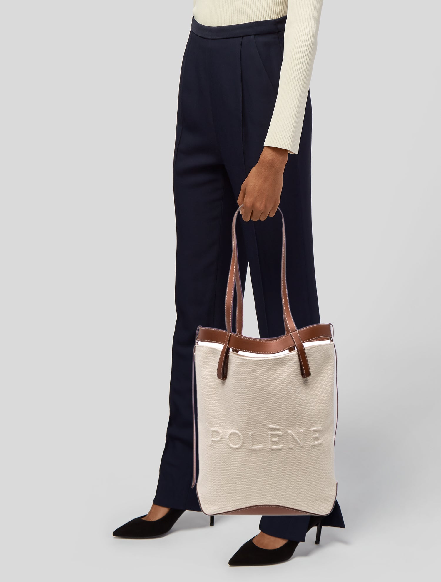 Polène Canvas Bucket Bag