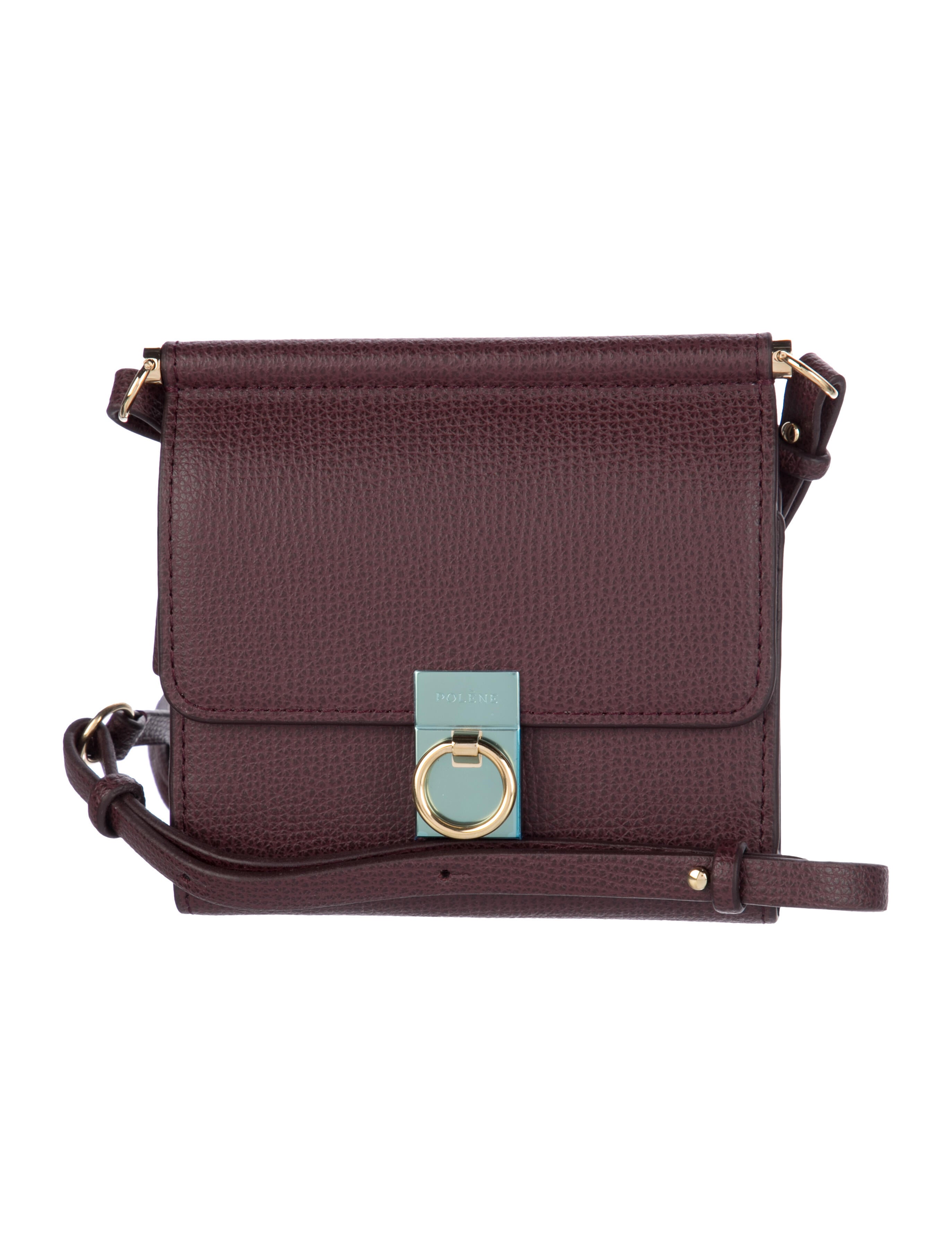 Polène Leather Compact Wallet