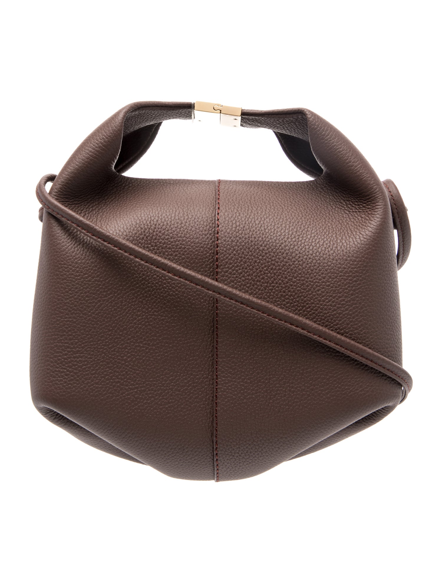 Polène Leather Crossbody Bag