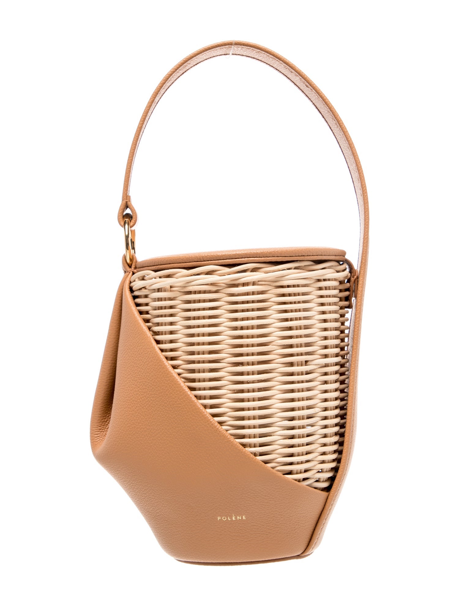Polène Wicker Bucket Bag
