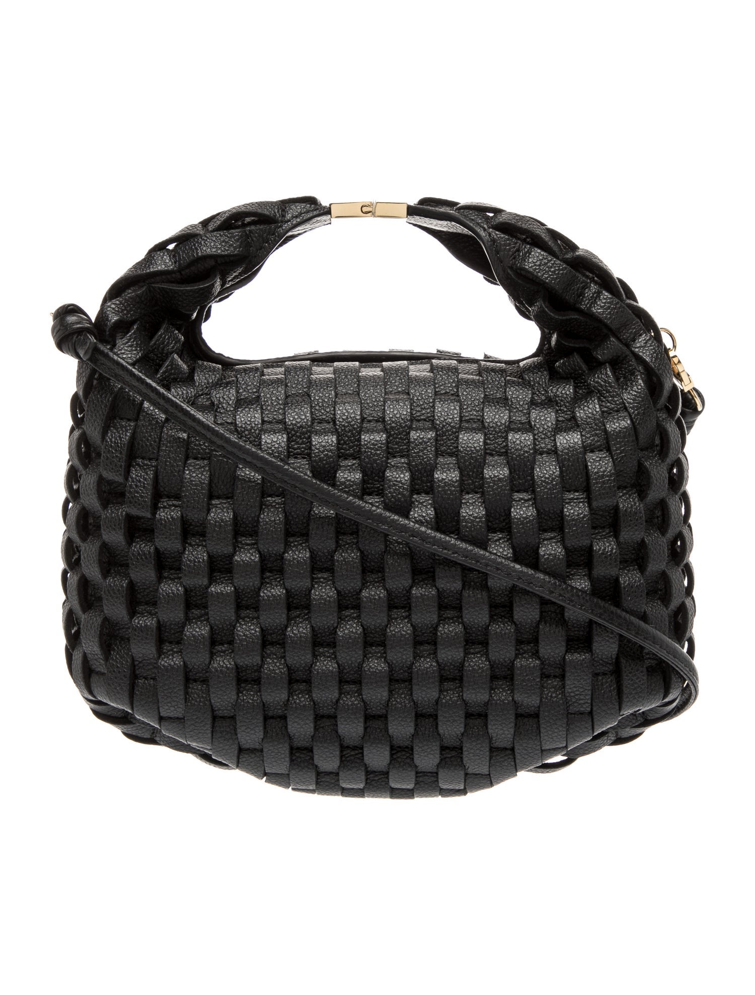 Polène Leather Top Handle Bag