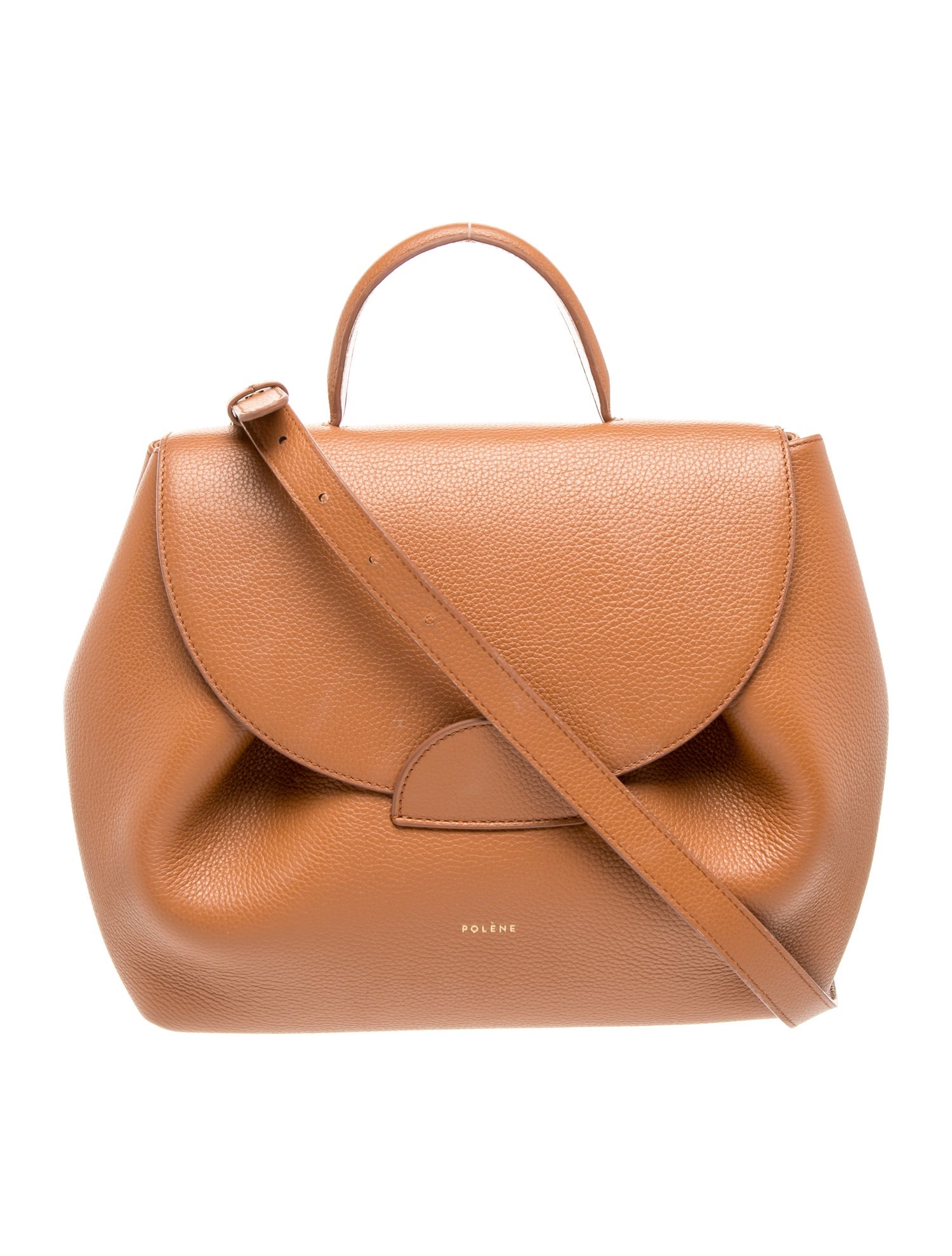 Polène Leather Crossbody Bag