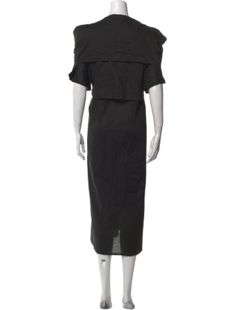 Plantation Off-The-Shoulder Long Dress