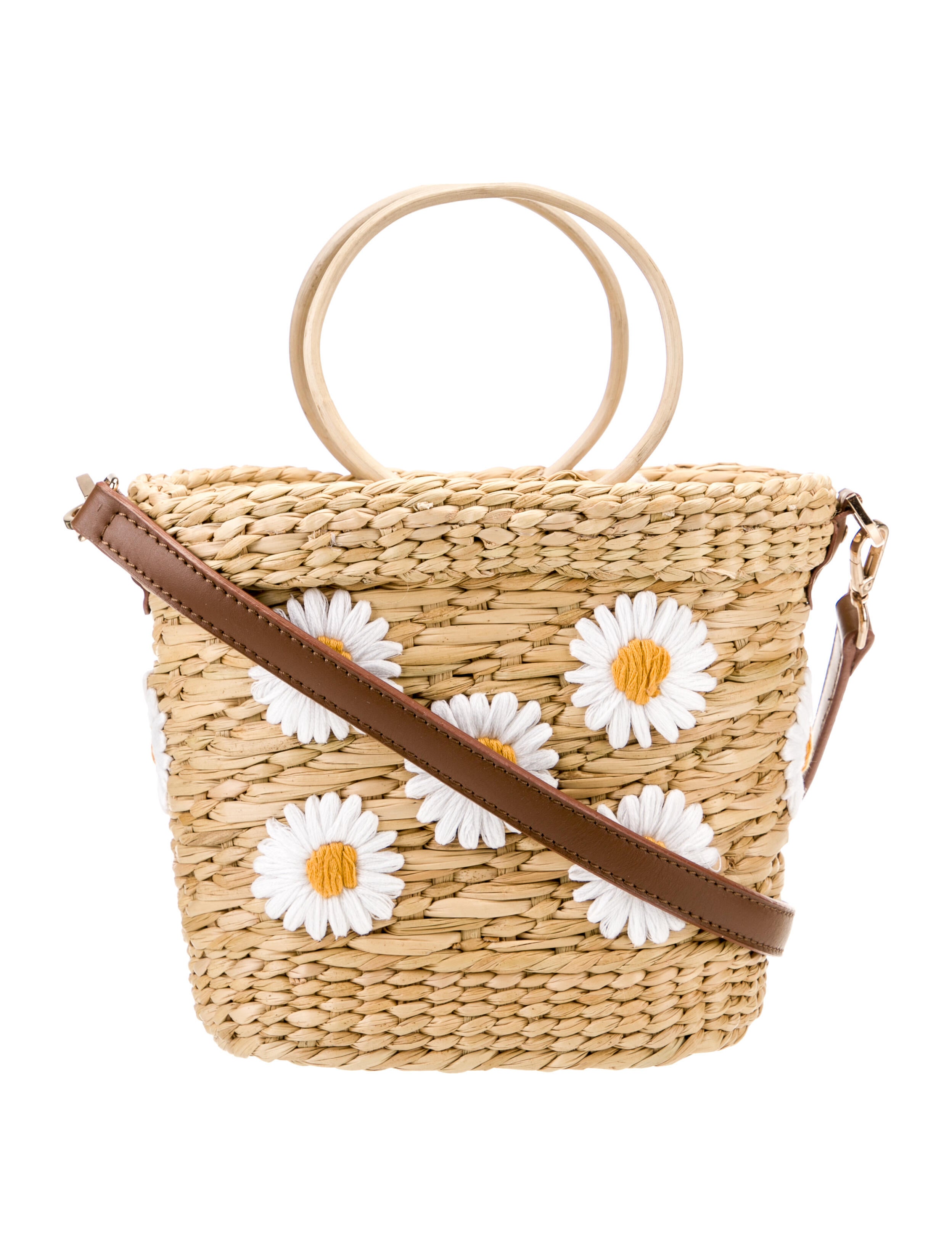 Ulla Johnson Straw Bucket Hat Neutrals Bucket Bags, Handbags