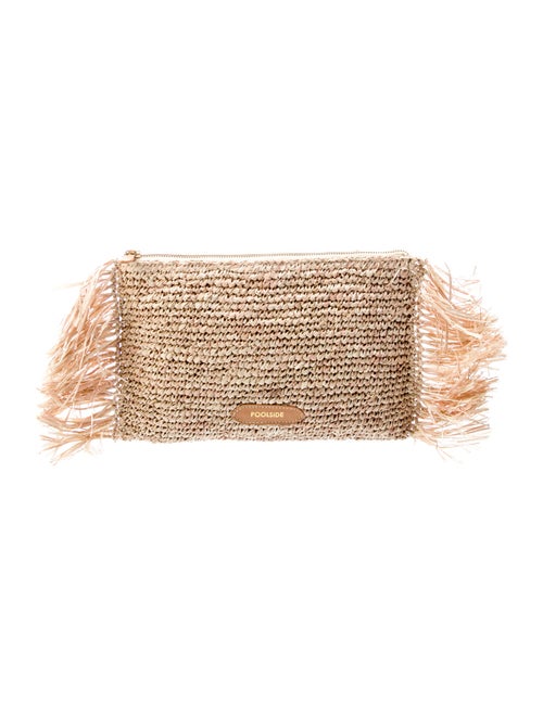 Poolside Raffia Minaudière