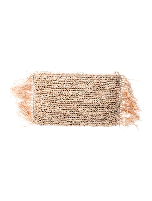 Poolside Raffia Minaudière