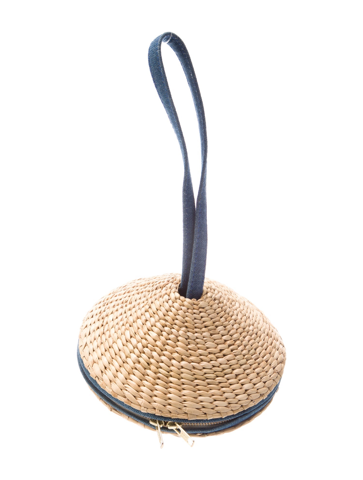 Poolside Straw Top Handle Bag