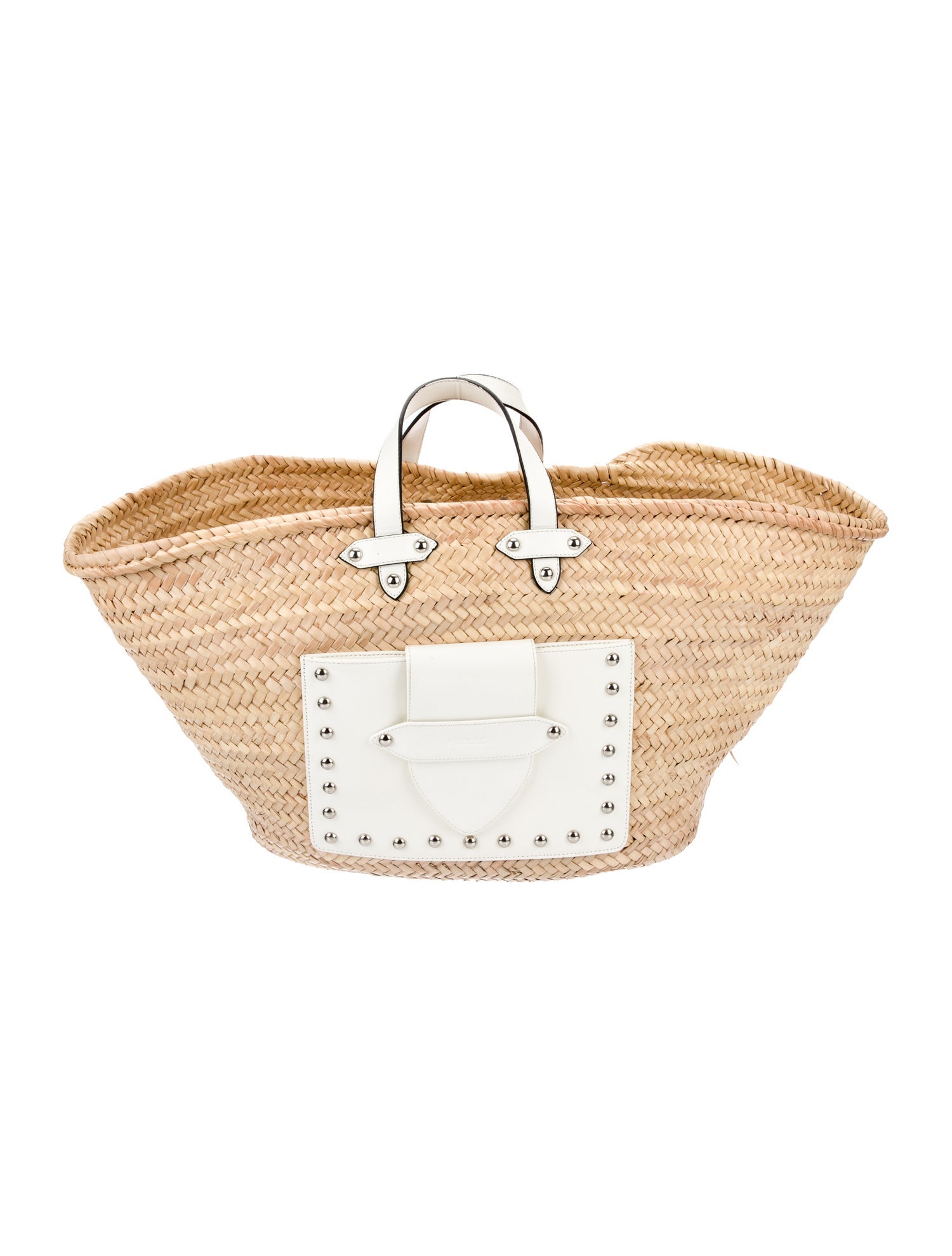Poolside Straw Top Handle Bag