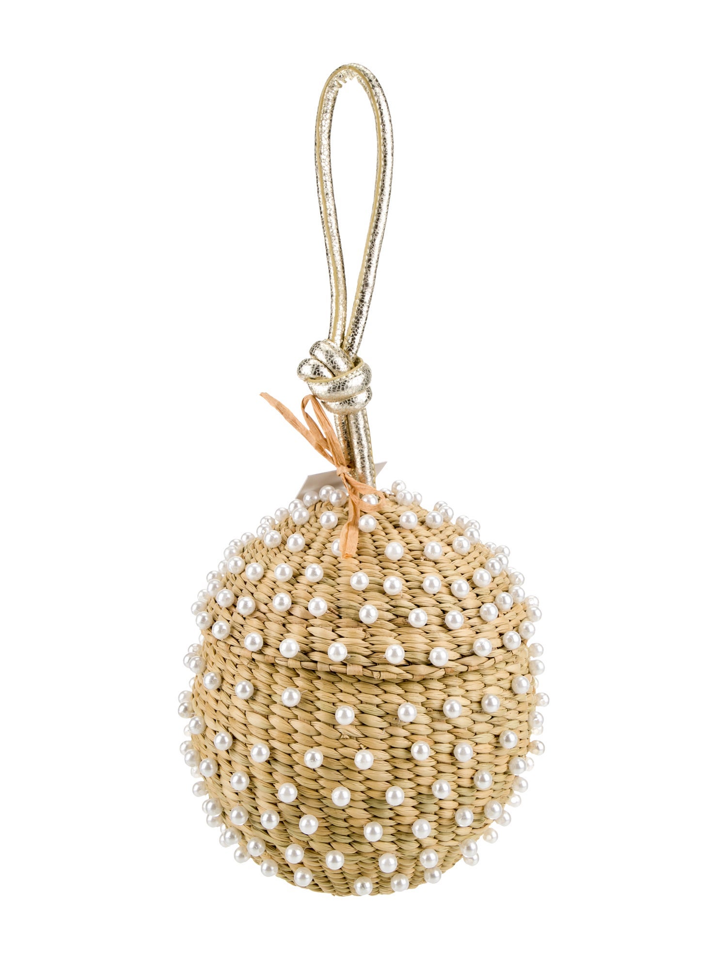Poolside Straw Top Handle Bag