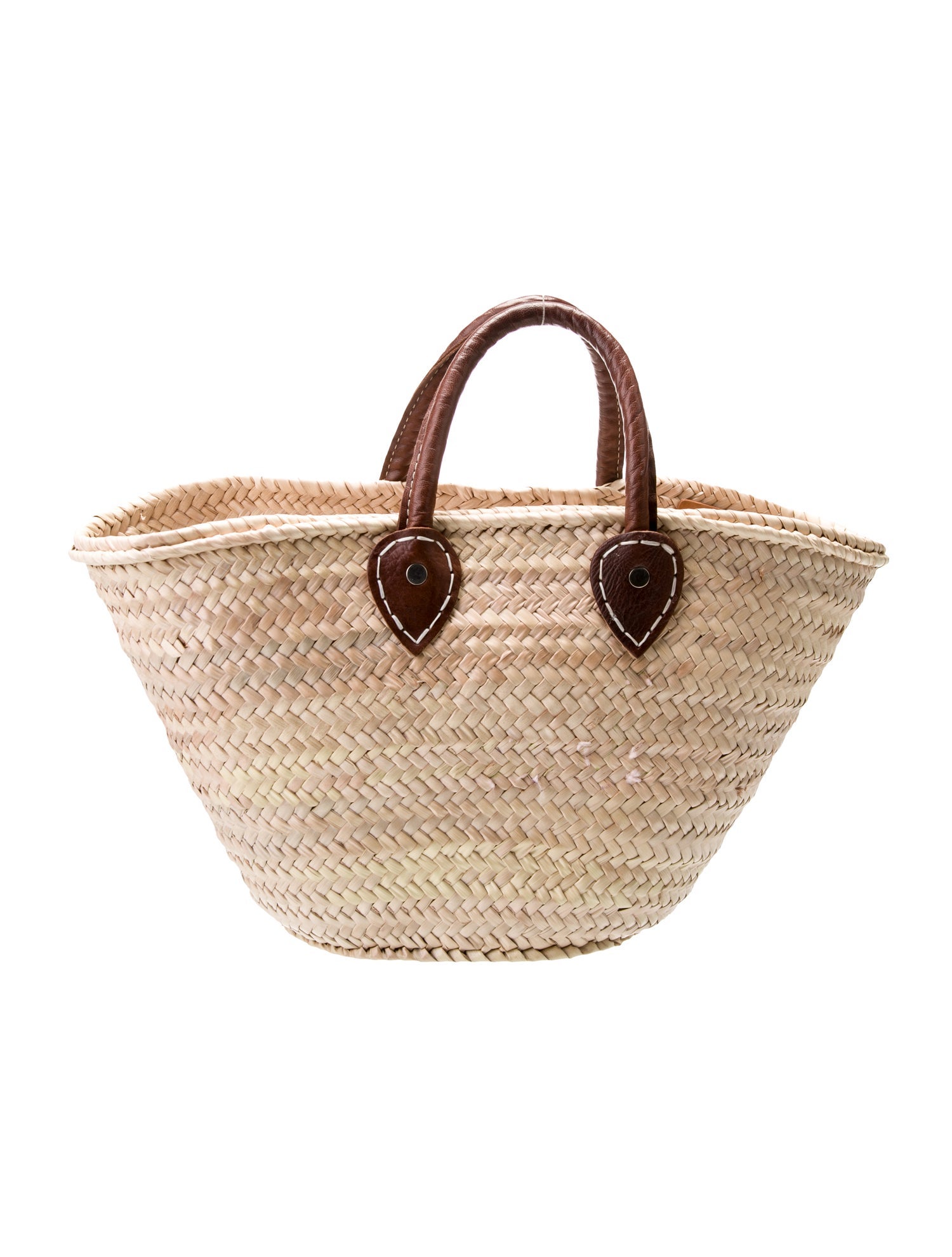 Poolside Straw Top Handle Bag