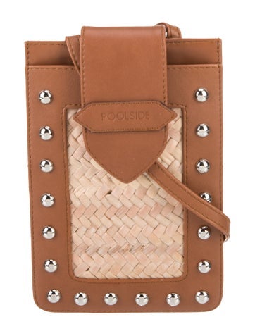 Poolside Crossbody Bags Straw Bag