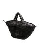 Poolside Raffia Top Handle Bag