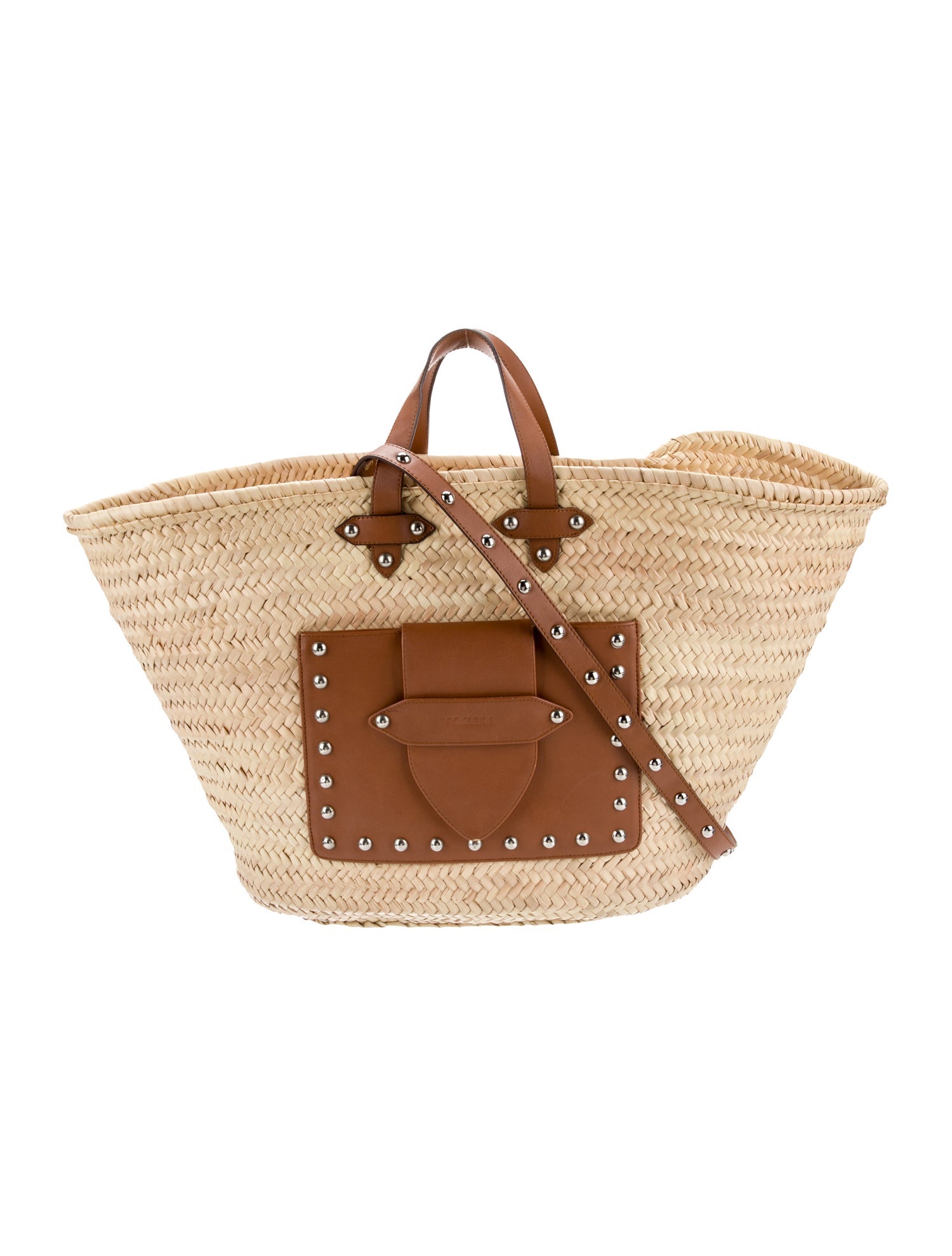Poolside Straw Top Handle Bag