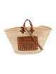 Poolside Straw Top Handle Bag