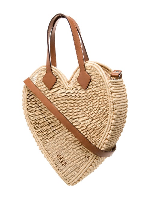 Poolside Raffia Top Handle Bag