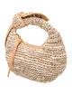 Poolside Raffia Top Handle Bag