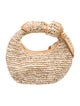 Poolside Raffia Top Handle Bag