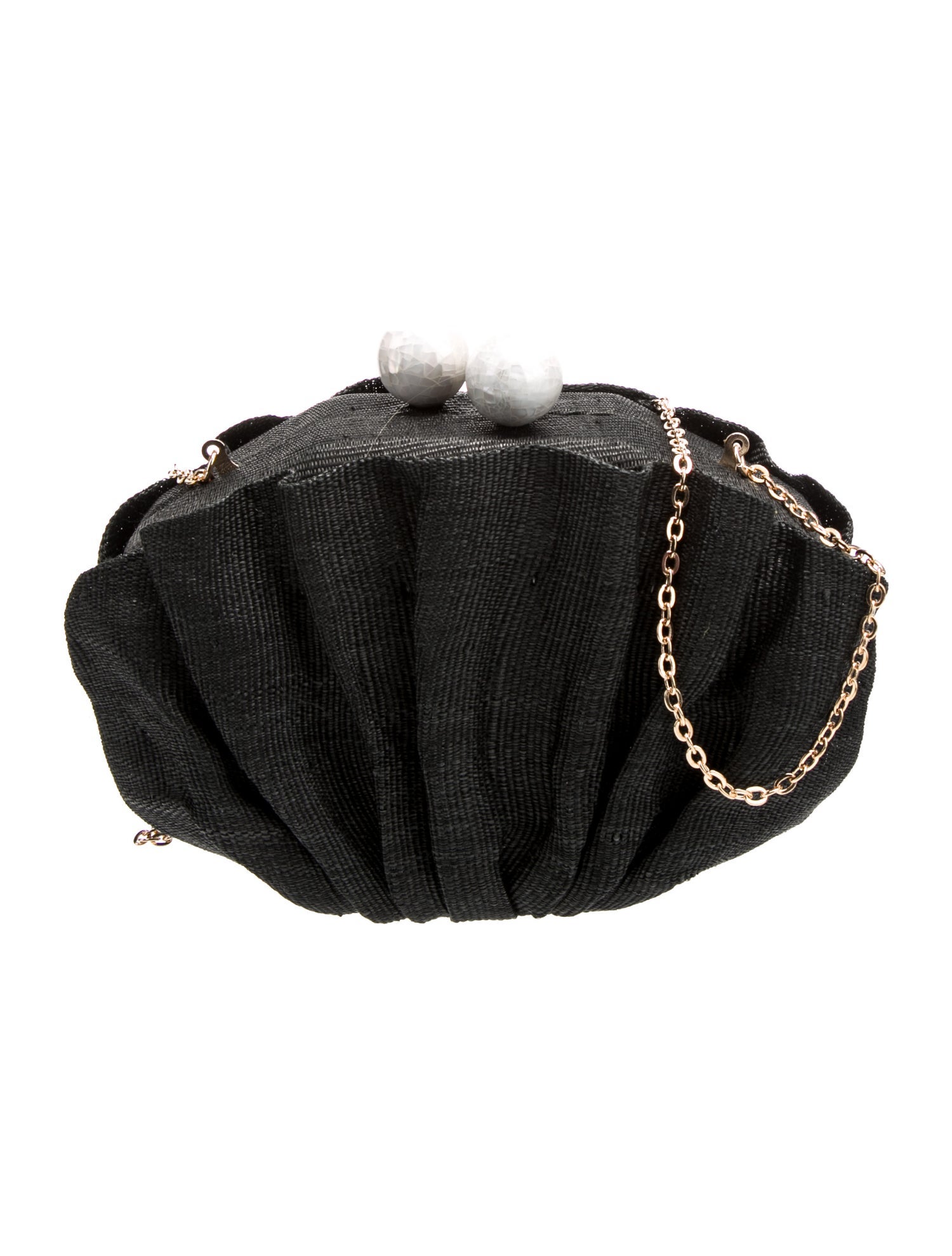 Poolside Straw Evening Bag