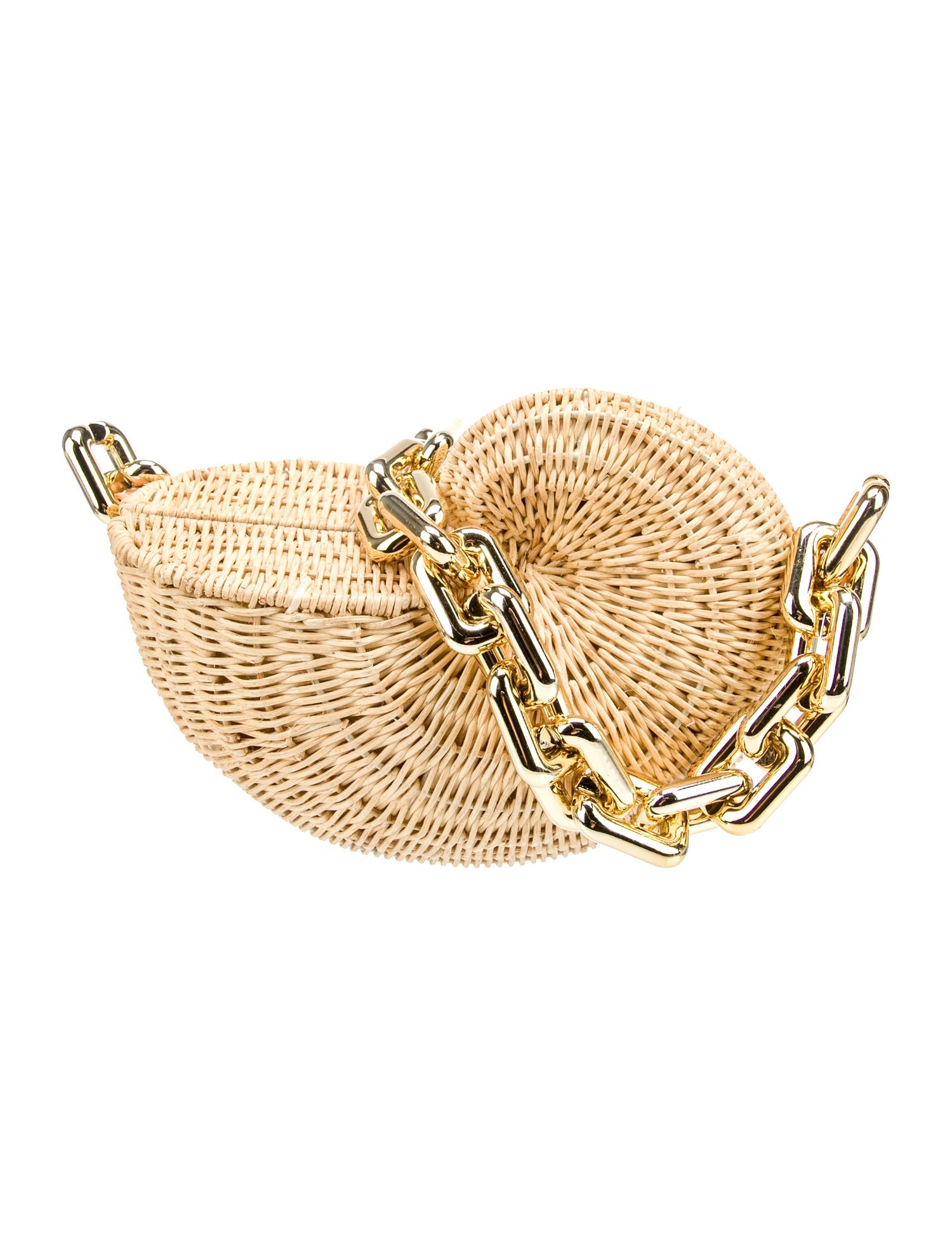 Poolside Wicker Top Handle Bag