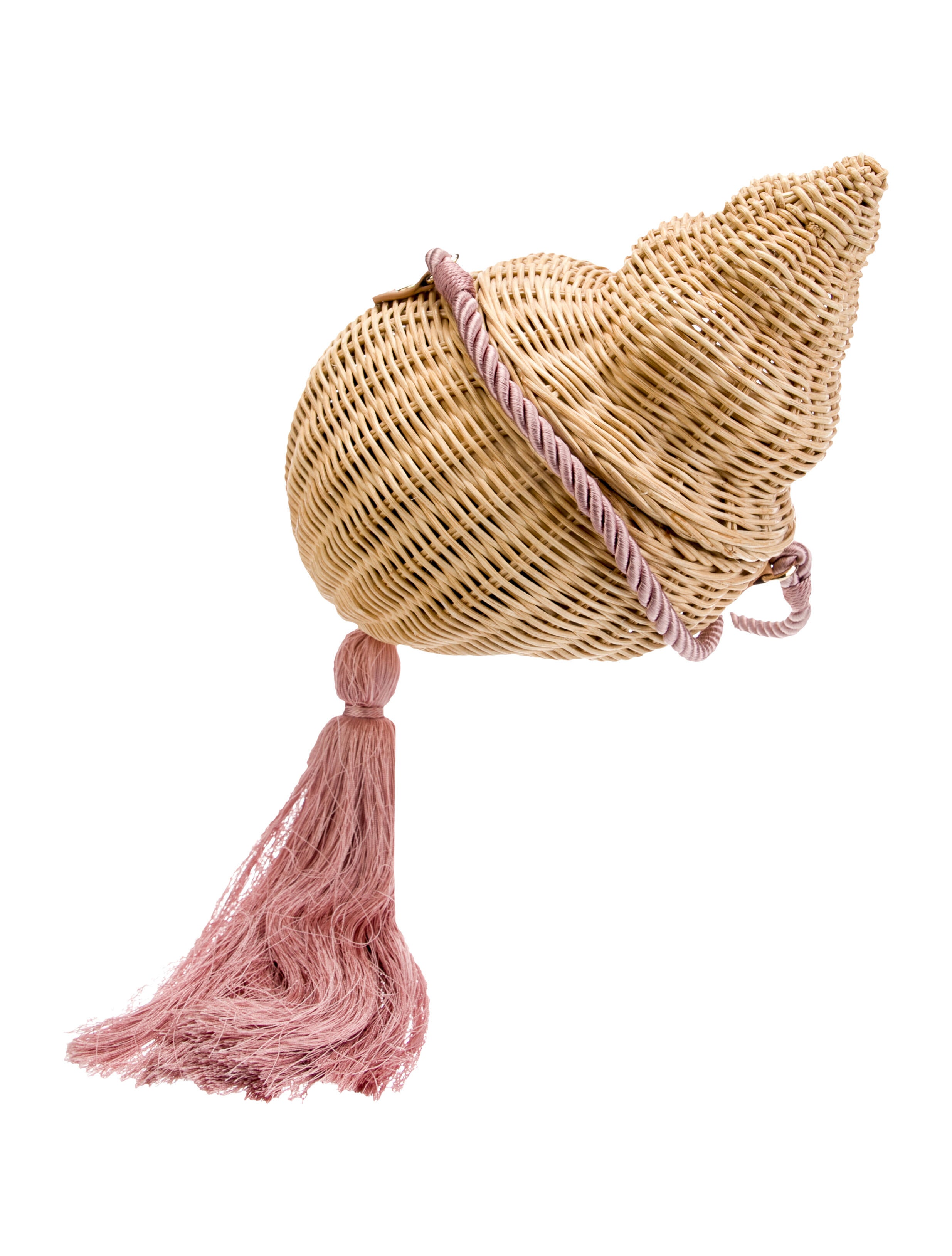 Poolside Straw Evening Bag