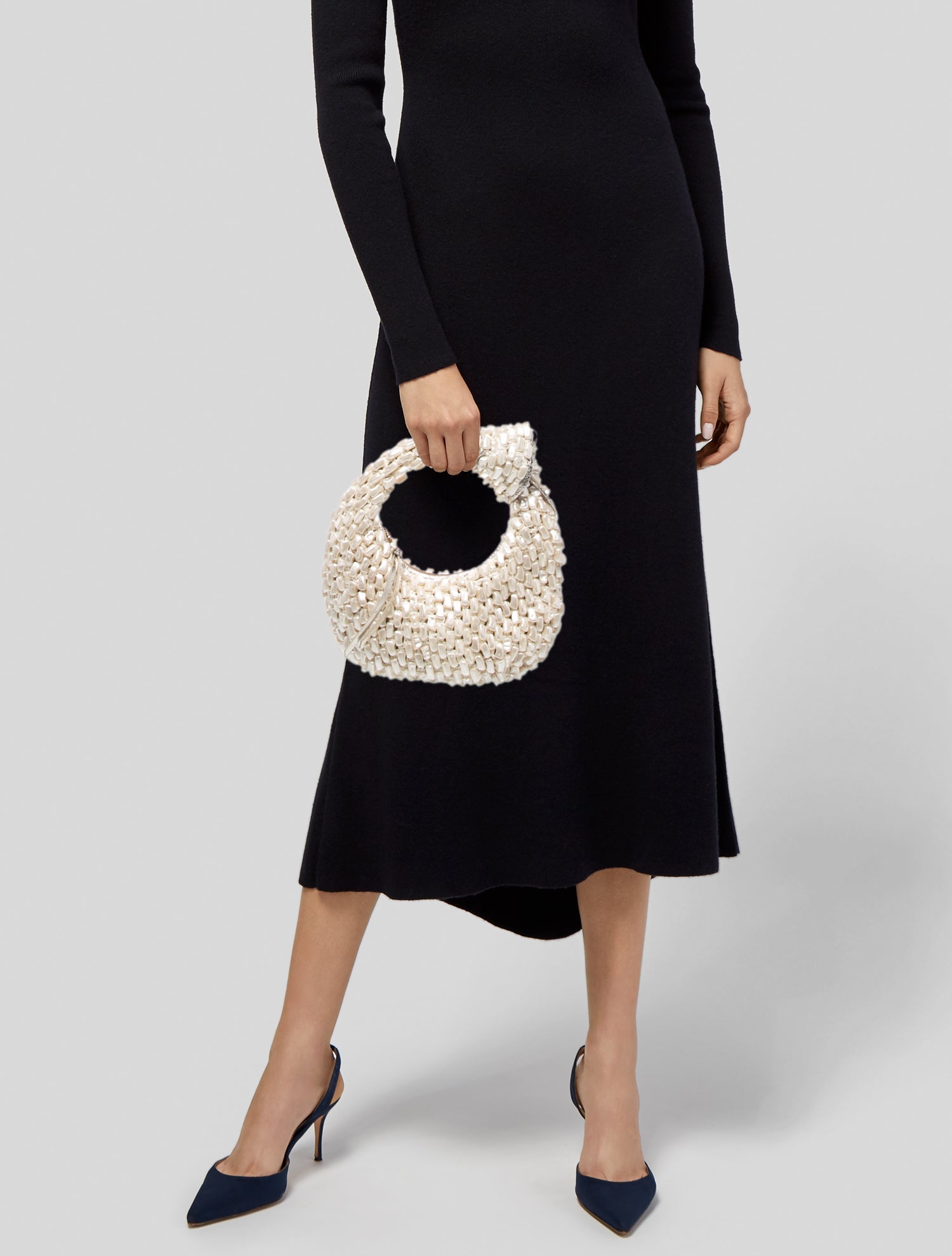 Poolside Straw Top Handle Bag