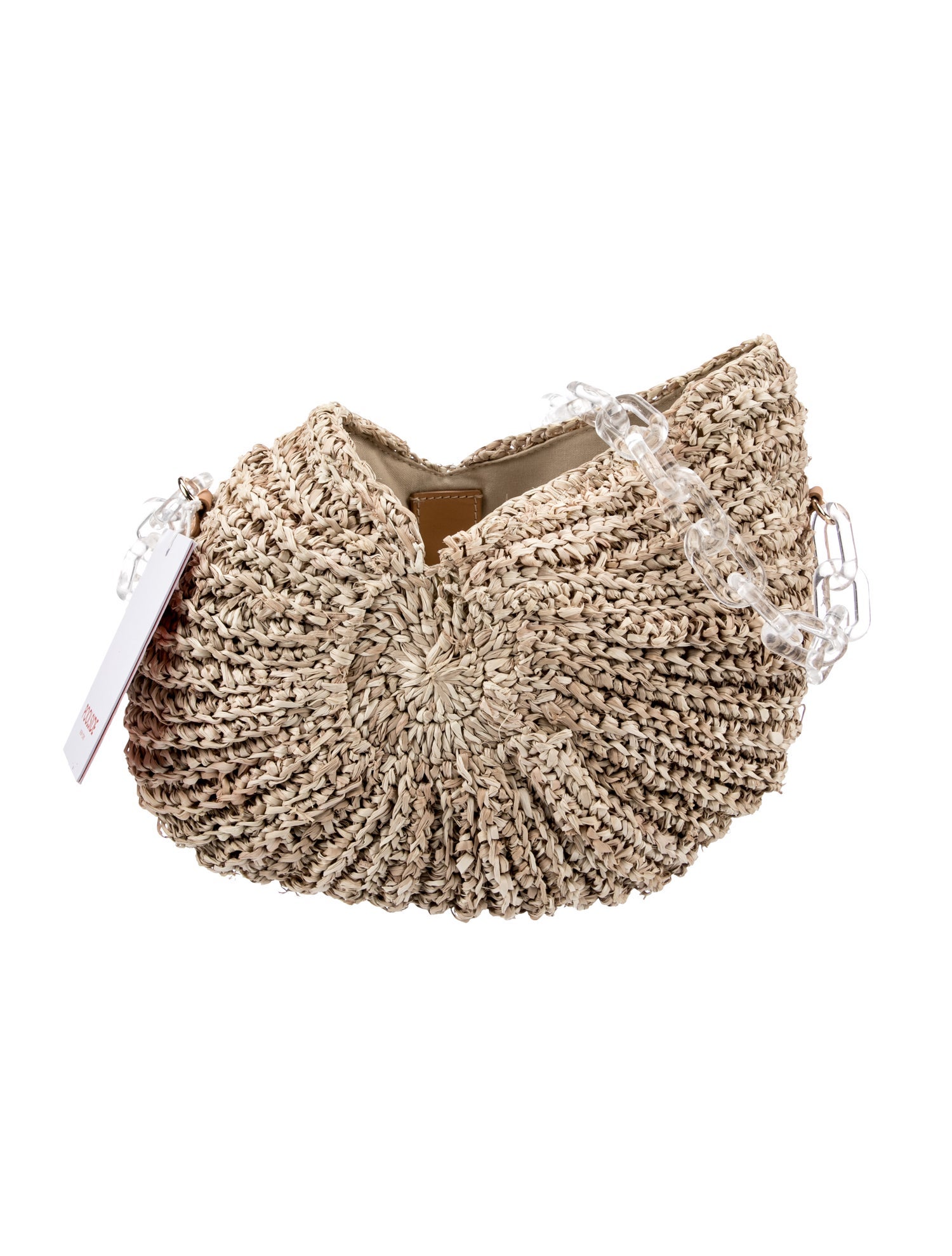 Poolside Raffia Shoulder Bag